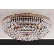 Plafoniera clasica cristal patinata 6xE27/60W, Sheraton DLU-2327/6/55 Patina Orion